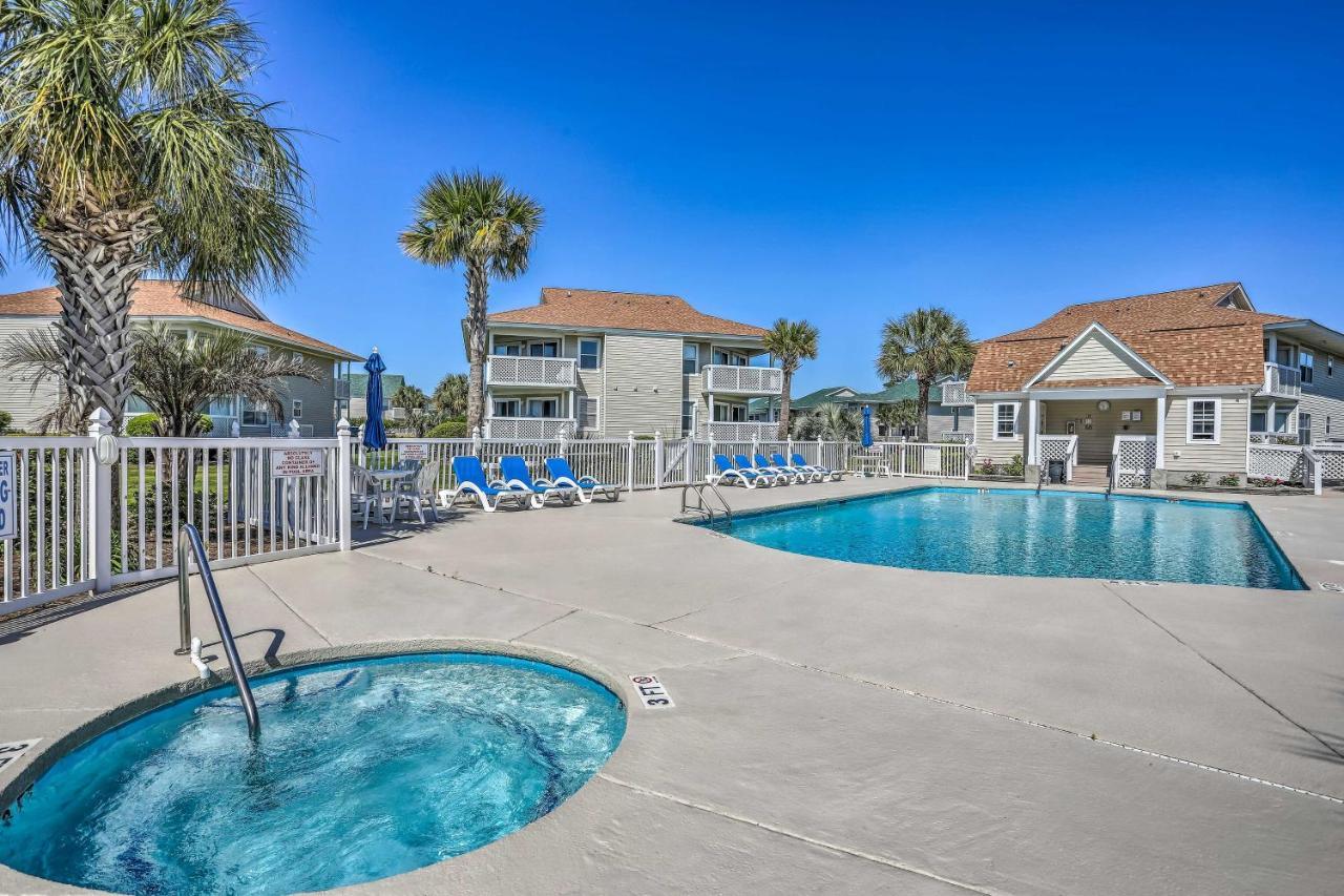 North Myrtle Condo Quick Walk To Beach! Myrtle Beach Exteriör bild